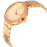  Shop Authentic Movado Edge Rose Gold Dial Rose Gold Steel Strap Watch for Women - 3680013 - Luxxuri