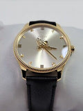  Shop Authentic Gucci G Timeless Quartz Silver Dial Black Leather Strap Watch For Women - YA1264181 - Luxxuri