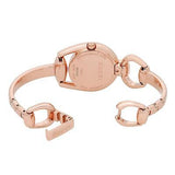  Shop Authentic Gucci Horsebit Collection Diamonds Mother of Pearl Dial Rose Gold Steel Strap Watch For Women - YA139508 - Luxxuri