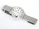  Shop Authentic Hugo Boss Aeroliner Chronograph Quartz White Dial Silver Steel Strap Watch For Men - HB1512445 - Luxxuri