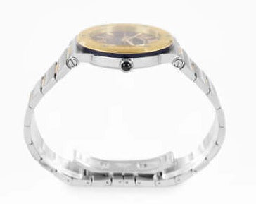  Shop Authentic Versace Greca Logo Moonphase Black Dial Two Tone Steel Strap Watch for Men - VE7G00223 - Luxxuri