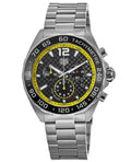  Shop Authentic Tag Heuer Formula 1 Chronograph Black Dial Silver Steel Strap Watch for Men- CAZ101AC.BA0842 - Luxxuri