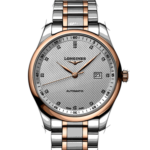  Shop Authentic Longines Master Collection Automatic 40mm Silver Dial Two Tone Steel Strap Watch for Men - L2.793.5.77.7 - Luxxuri