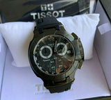  Shop Authentic Tissot T Race Chronograph Black Dial Black Rubber Strap Watch for Men - T048.417.37.057.00 - Luxxuri