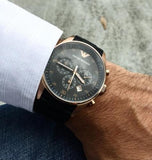  Shop Authentic Emporio Armani Sportivo Black Dial Black Steel Strap Watch For Men - AR5905 - Luxxuri