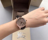  Shop Authentic Burberry The Classic Brown Dial Brown Leather Strap Watch for Men - BU10012 - Luxxuri