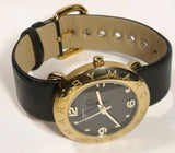  Shop Authentic Marc Jacobs Amy Grey Dial Grey Leather Strap Watch for Women - MBM1153 - Luxxuri