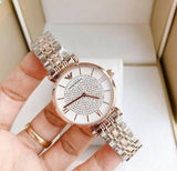  Shop Authentic Emporio Armani Gianni T Bar White Dial Two Tone Steel Strap Watch For Women - AR1926 - Luxxuri