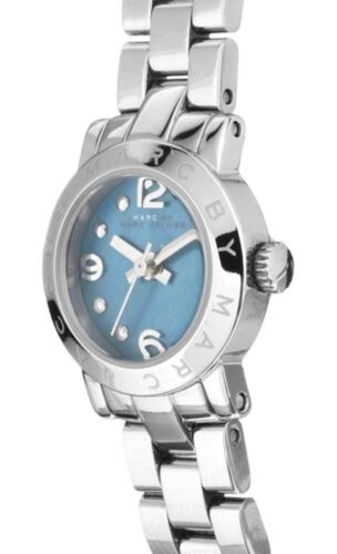  Shop Authentic Marc Jacobs Amy Blue Dial Silver Steel Strap Watch for Women - MBM3274 - Luxxuri