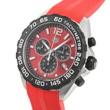  Shop Authentic Tag Heuer Formula 1 Chronograph Red Dial Red Rubber Strap Watch for Men - CAZ101AN.FT8055 - Luxxuri