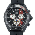  Shop Authentic Tag Heuer Formula 1 Indy 500 Limited Edition Chronograph Black Dial Black Rubber Strap Watch for Men - CAZ101AD.FT8024 - Luxxuri
