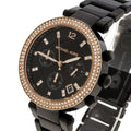  Shop Authentic Michael Kors Parker Diamonds Black Dial Black Steel Strap Watch for Women - MK5885 - Luxxuri