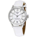  Shop Authentic Tissot Chemin Des Tourelles Powermatic 80 Lady White Dial White Leather Strap Watch For Women - T099.207.16.116.00 - Luxxuri