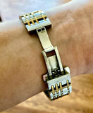  Shop Authentic Burberry Nova Checked White Dial Two Tone Stainless Steel Strap Watch for Women - BU1573 - Luxxuri