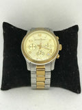 Shop Authentic Michael Kors Runway Gold Dial Two Tone Steel Strap Watch for Women - MK5137 - Luxxuri