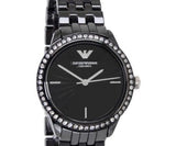 Shop Authentic Emporio Armani Ceramica Crystals Black Dial Black Ceramic Strap Watch For Women - AR1478 - Luxxuri