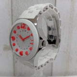  Shop Authentic Marc Jacobs Pelly White Dial White Silicone Strap Watch for Women - MBM2588 - Luxxuri
