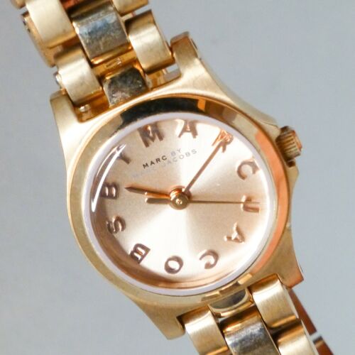  Shop Authentic Marc Jacobs Dinky Rose Gold Dial Rose Gold Steel Strap Watch for Women - MBM3200 - Luxxuri