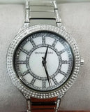  Shop Authentic Michael Kors Kerry Silver Tone Silver Steel Strap Watch for Women - MK3311 - Luxxuri