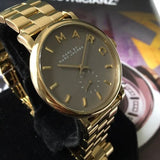  Shop Authentic Marc Jacobs Baker Grey Dial Gold Steel Strap Watch for Women - MBM3281 - Luxxuri