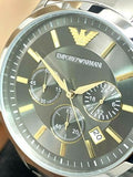  Shop Authentic Emporio Armani Quartz Grey Dial Silver Steel Strap Watch For Men - AR11047 - Luxxuri