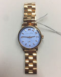  Shop Authentic Marc Jacobs Mini Baker Blue Dial Rose Gold Steel Strap Watch for Women - MBM3285 - Luxxuri
