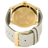  Shop Authentic Gucci G Timeless Butterfly White Dial White Leather Strap Watch For Women - YA1264062 - Luxxuri