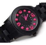  Shop Authentic Marc Jacobs Pelly Black Dial Black Silicone Strap Watch for Women - MBM2517 - Luxxuri