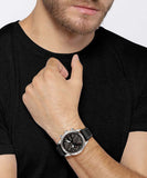  Shop Authentic Hugo Boss Pilot Edition Black Dial Black Leather Strap Watch for Men - 1513853 - Luxxuri