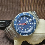  Shop Authentic Citizen Promaster Mechanical Blue Dial Silver Steel Strap Watch For Men - NJ0121-89L - Luxxuri