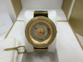  Shop Authentic Versace V Metal Icon Gold Dial Black & Silver & Gold Strap Watch for Women - VLC020014 - Luxxuri