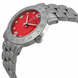  Shop Authentic Marc Jacobs Amy Red Dial Silver Steel Strap Watch for Women - MBM3302 - Luxxuri