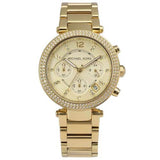  Shop Authentic Michael Kors Parker Gold Dial Gold Steel Strap Watch for Women - MK5354 - Luxxuri