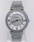  Shop Authentic Michael Kors Caitlin Crystal Dial Silver Steel Strap Watch for Women - MK3331 - Luxxuri