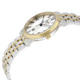  Shop Authentic Tissot T Classic Carson Lady Premium Silver Dial Two Tone Steel Strap Watch For Women - T122.210.22.033.00 - Luxxuri
