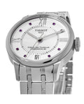  Shop Authentic Tissot Chemin Des Tourelles Powermatic 80 Rubies Mother of Pearl Dial Silver Steel Strap Watch For Women - T099.207.11.113.00 - Luxxuri