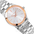  Shop Authentic Michael Kors Runway White Dial Two Tone Stainless Steel Strp Watch for Women - MK3204A - Luxxuri