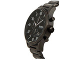  Shop Authentic Hugo Boss Chronograph Black Dial Black Steel Strap Watch for Men - 1513180 - Luxxuri