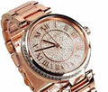  Shop Authentic Michael Kors Skylar Rose Gold Dial Rose Gold Steel Strap Watch for Women - MK5868 - Luxxuri