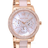  Shop Authentic Michael Kors Tibby Multifunction Rose Gold Dial Rose Gold Steel Strap Watch For Women - MK6928 - Luxxuri