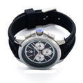 Shop Authentic Maserati SFIDA Chronograph Black Silver Dial Black Rubber Strap Watch For Men - R8851123001 - Luxxuri