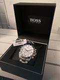  Shop Authentic Hugo Boss Rafale Competitive Sport Silver Dial Silver Steel Strap Watch for Men - 1513511 - Luxxuri