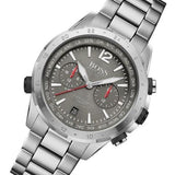  Shop Authentic Hugo Boss Nomad Grey Dial Silver Steel Strap Watch for Men - 1513774 - Luxxuri