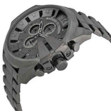 Shop Authentic Diesel Mega Chief Chronograph Grey Dial Gunmetal Men's Watch - DZ4282 - Luxxuri