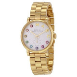  Shop Authentic Marc Jacobs Baker White Dial Gold Steel Strap Watch for Women - MBM3440 - Luxxuri