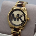  Shop Authentic Michael Kors Janelle Three-Hand Gold Dial Two Tone Steel Strap Watch For Women - MK7136 - Luxxuri