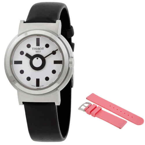 Shop Authentic Tissot Heritage Memphis Lady White Dial Black Rubber Strap Watch For Women - T120.210.17.011.00 - Luxxuri