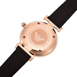  Shop Authentic Emporio Armani Classic Quartz Pink Dial Brown Leather Strap Watch For Women - AR1911 - Luxxuri