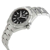  Shop Authentic Tag Heuer Aquaracer Black Dial Silver Steel Strap Watch for Women - WBD1310.BA0740 - Luxxuri