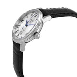  Shop Authentic Tissot Carson Premium Automatic Lady Silver Dial Black Leather Strap Watch for Women - T122.207.16.033.00 - Luxxuri